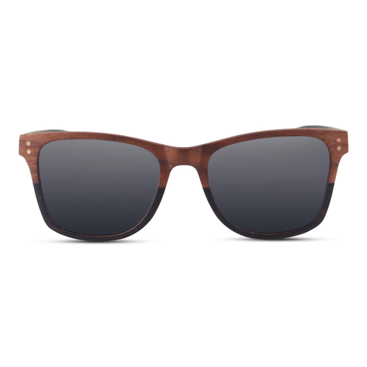 Joycoast Faded Ebony & Walnut Wayfinder Wooden Sunglasses