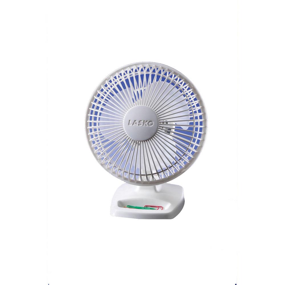 Lasko 6 In. Personal Fan, White