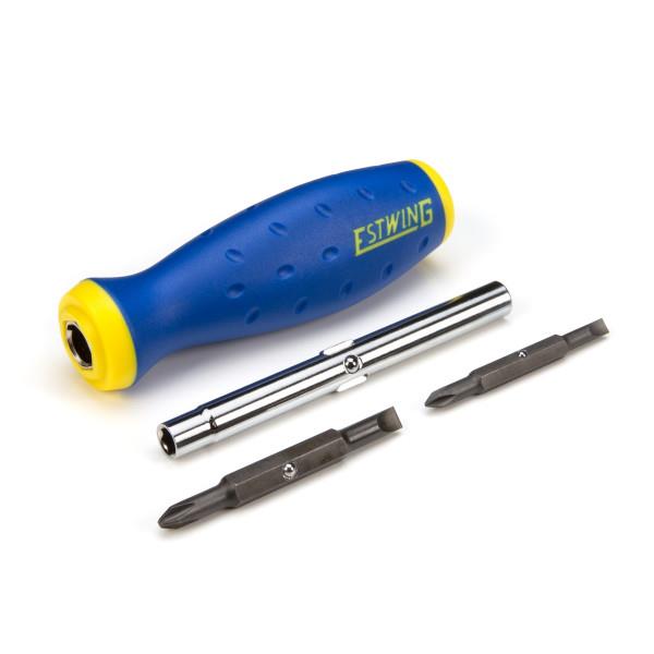 JS Products Estwing 6-in-1 Multipurpose Phillips, Slotted & Hex Screwdriver
