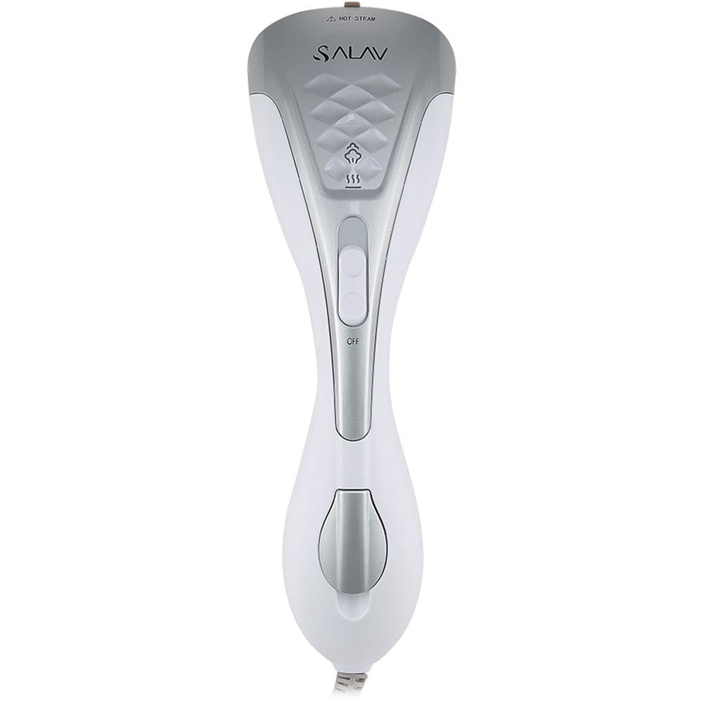 SALAV Duo Press Steam and Iron Steamer, Silver