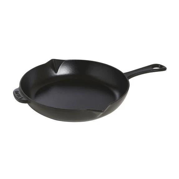Staub Cast Iron 10" Fry Pan - Black