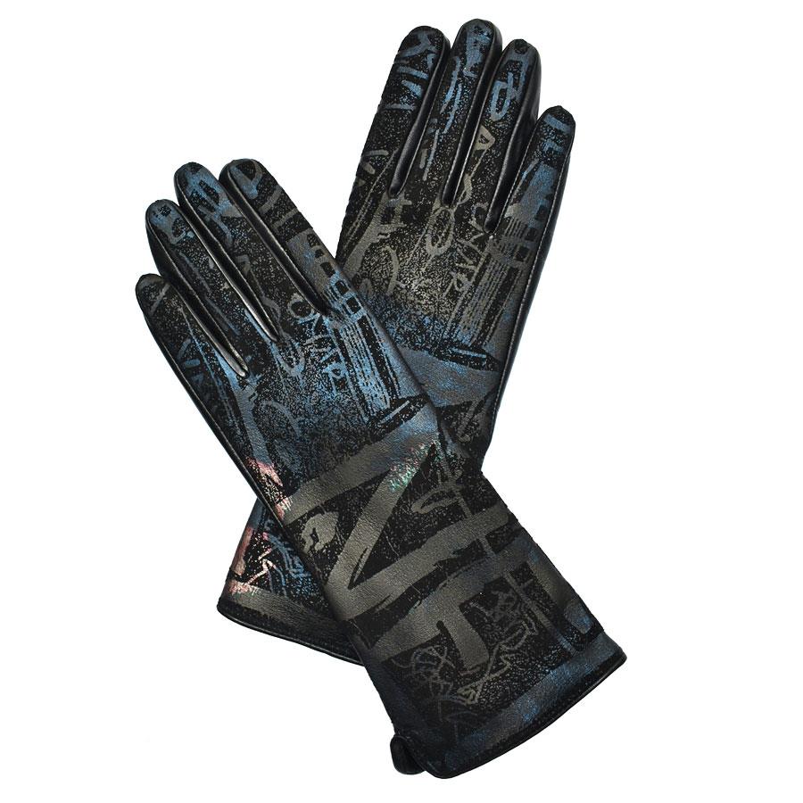 Dupatta Designs Graffiti Leather Gloves