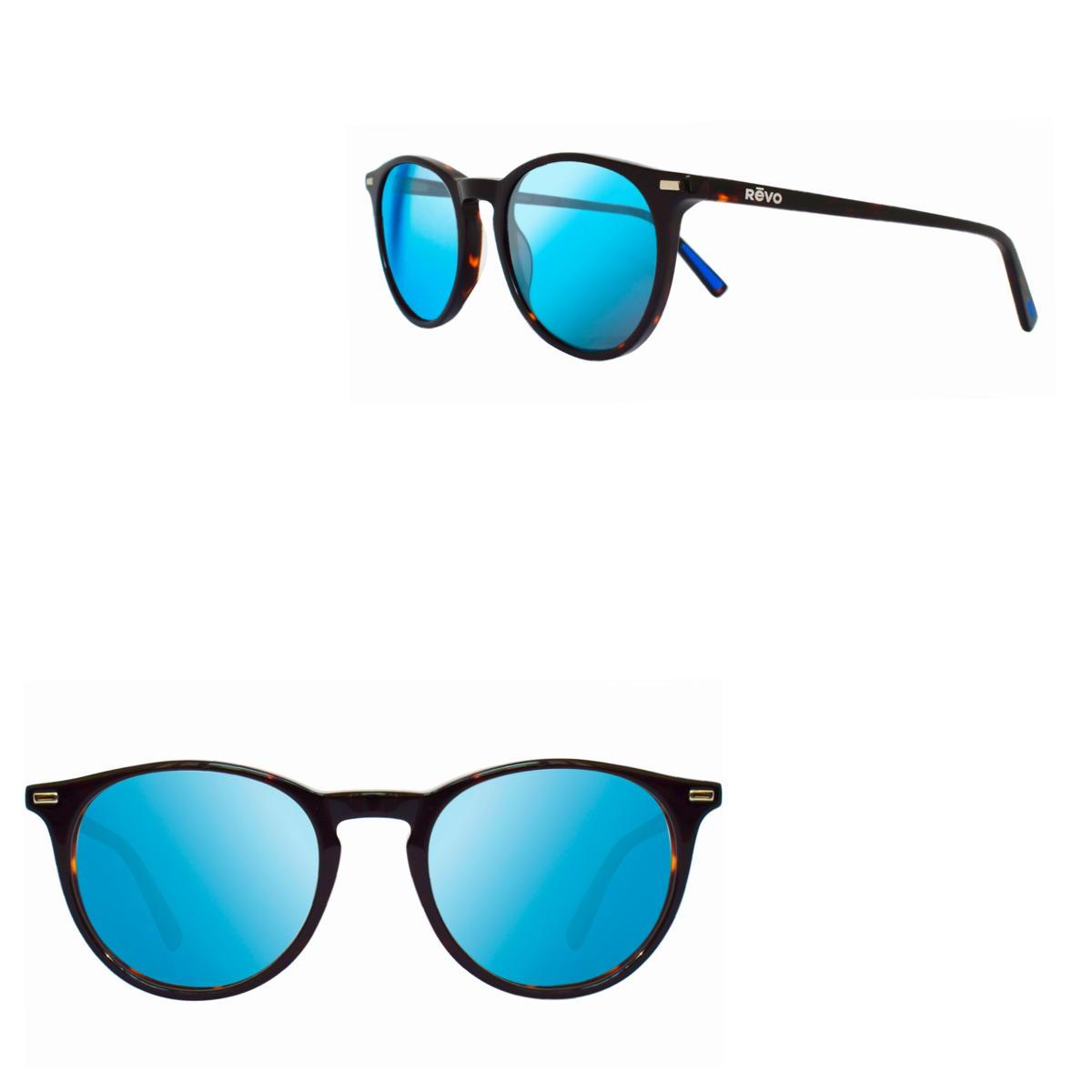 Revo Sierra Petite Round Glass Lens Sunglasses