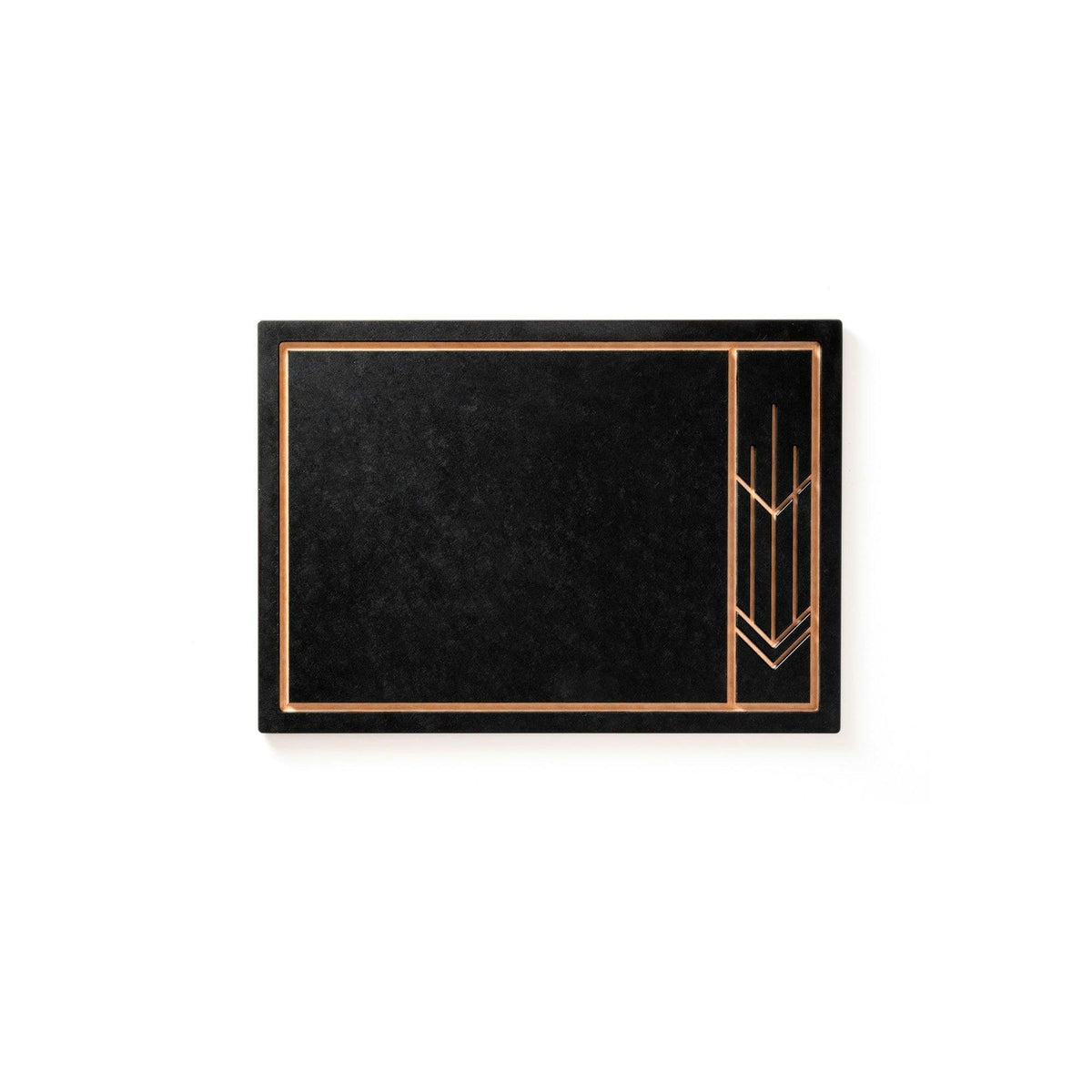 Epicurean Frank Lloyd Wright Medium Cut & Serve Board 13.75" X 9.75" In Slate/Natural
