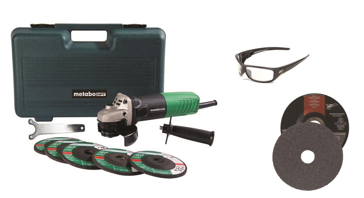 Metabo HPT (formerly Hitachi) Grinder Package