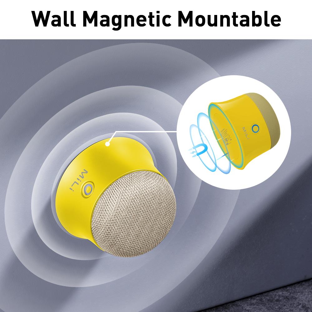 Intelligent Galaxy Mili Magnetic Steareo Bluetooth Speaker