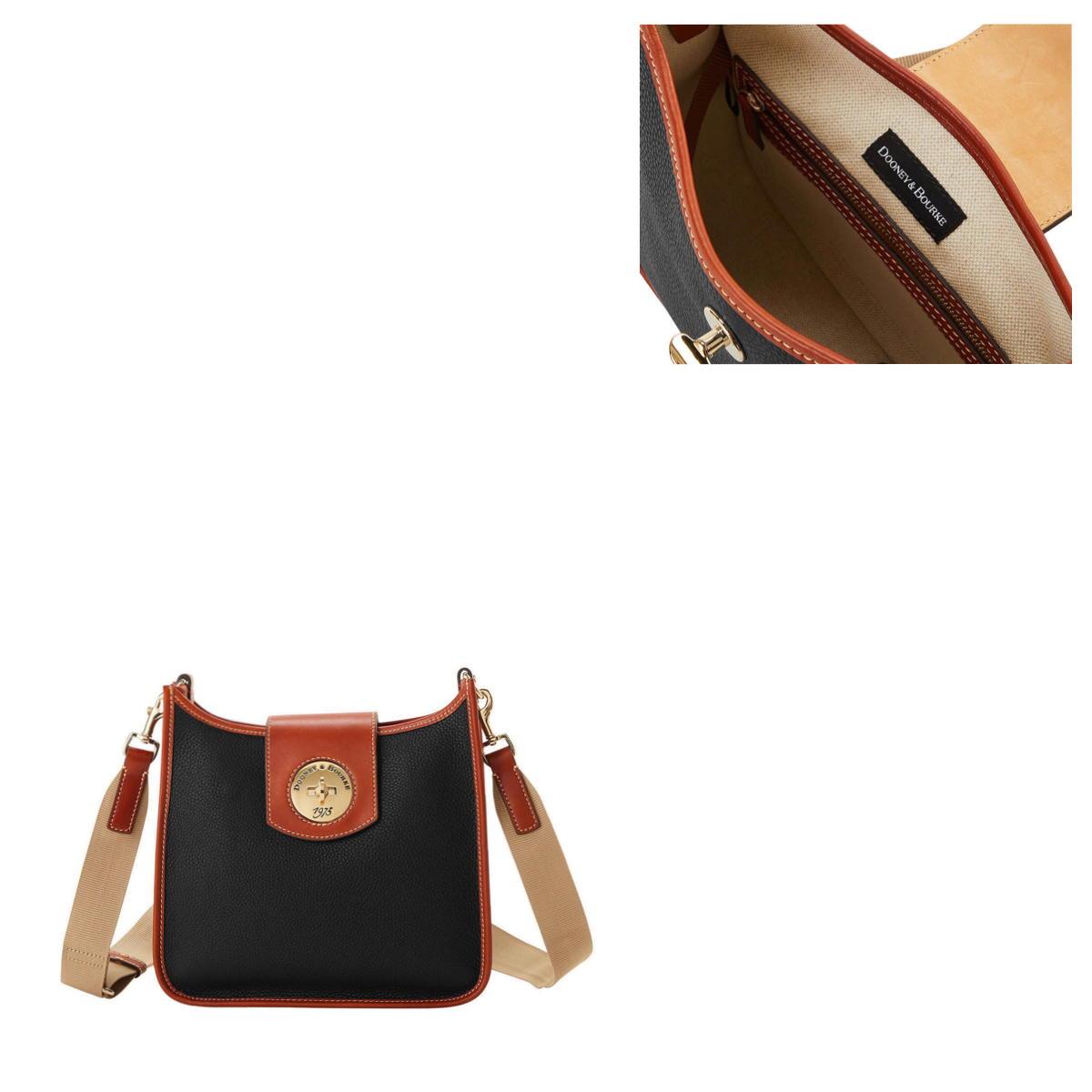 Dooney & Bourke Pebble Turnlock Messenger 28