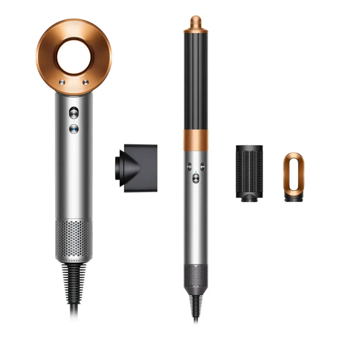 Dyson 2pc Hair & Beauty Care Set Nickel Copper