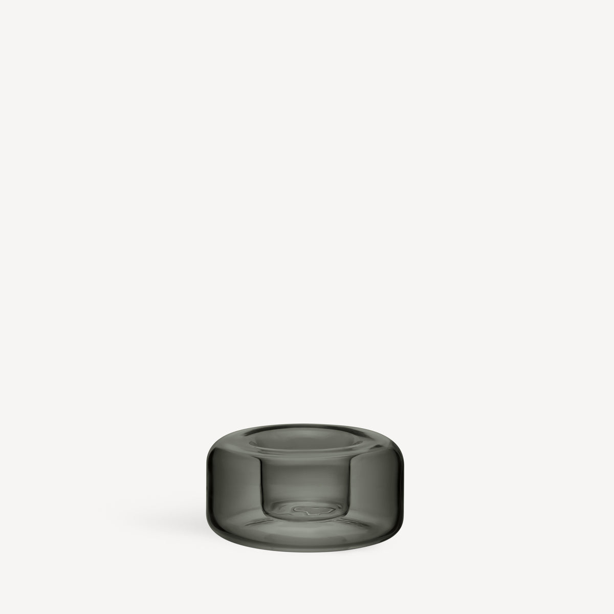Kosta Boda Happy Votive Gray