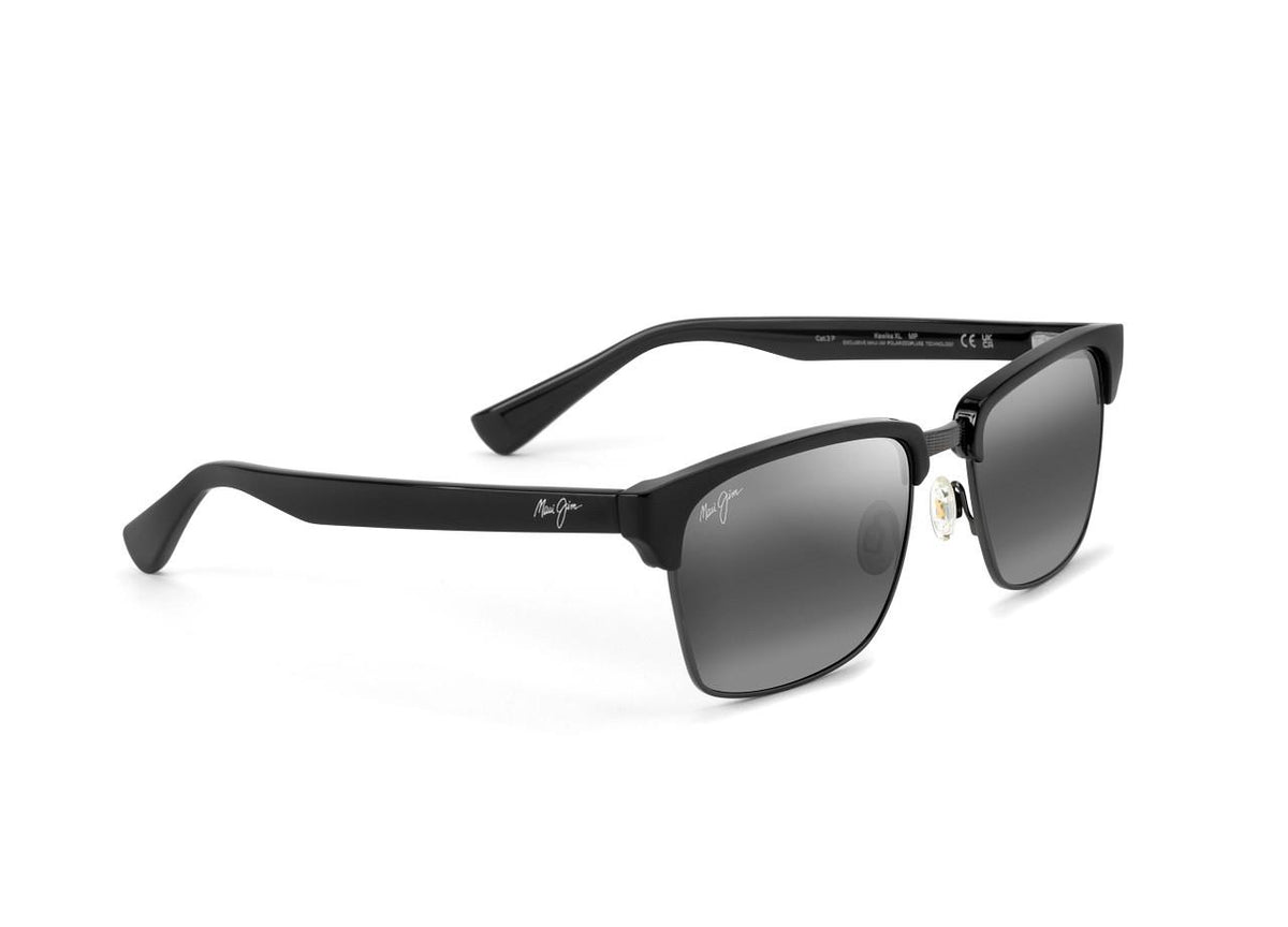 Maui Jim Kawika XL BLACK Neutral Grey