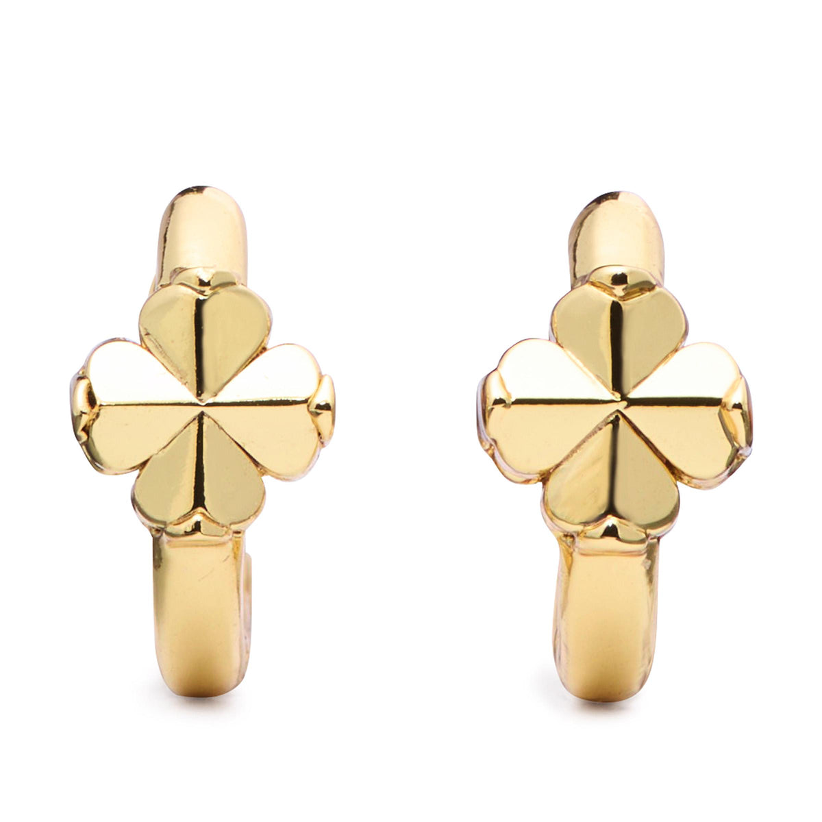kate spade new york Spade Flower Huggies - Gold