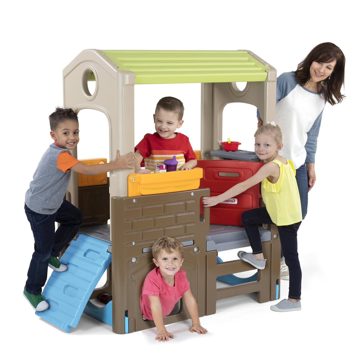Simplay3 Young Explorers Indoor/Outdoor Discovery Playhouse