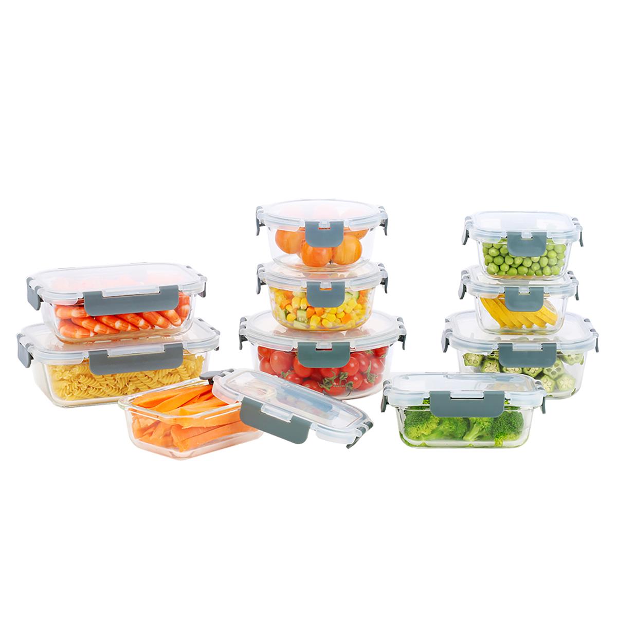 Gourmet Edge 20pc Glass Storage Set