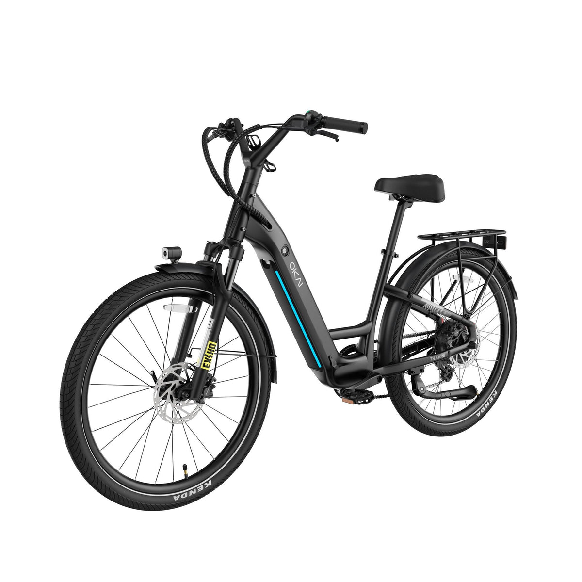 OKAI TraVRS EB80 Step Through Commuter E-Bike Black