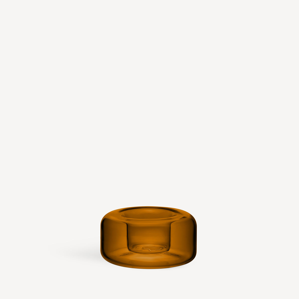Kosta Boda Happy Votive Amber