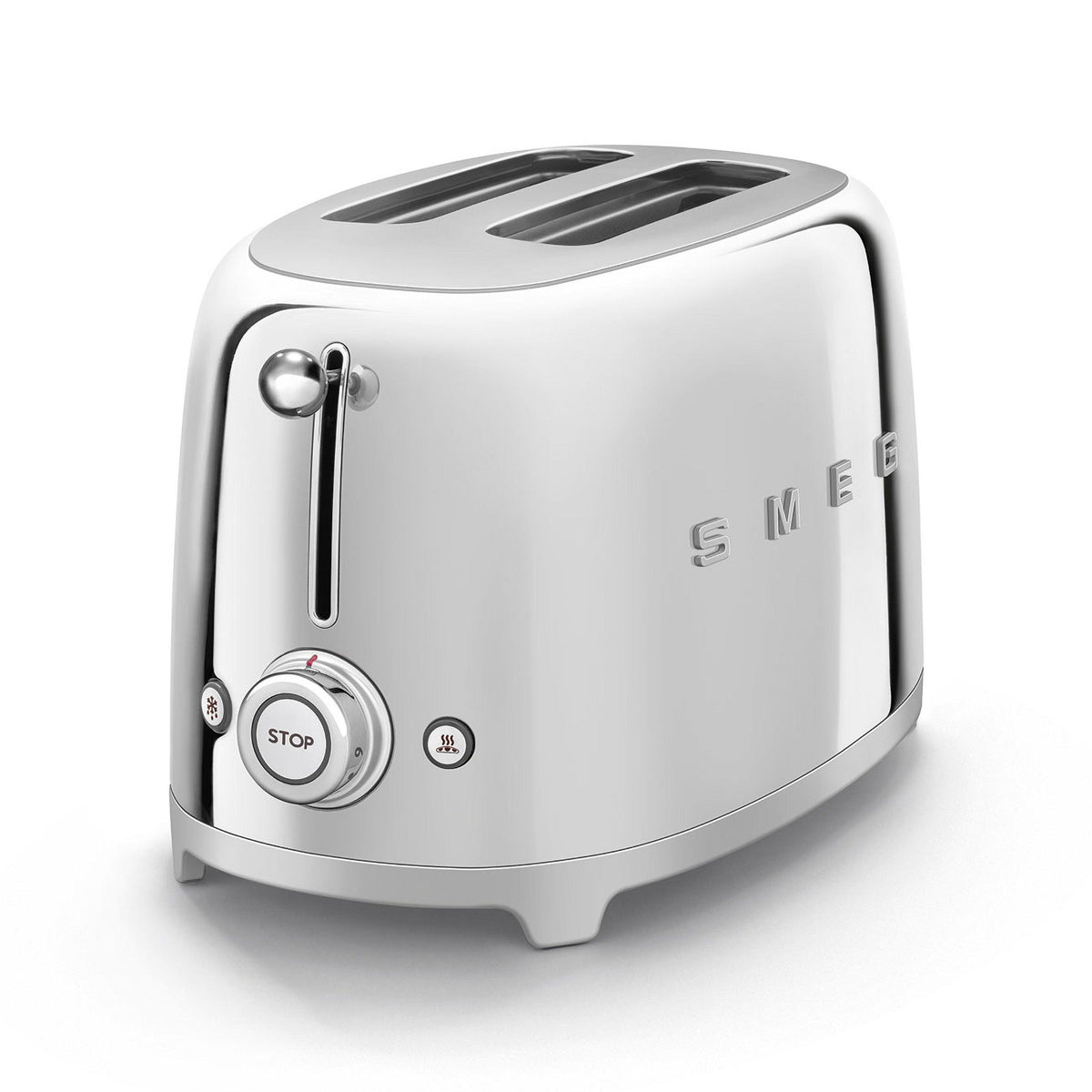 Smeg 2 Slice Toaster Stainless Steel