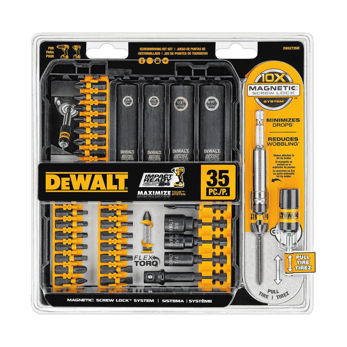 DeWalt 35pc Impact Ready Screwdriving Set