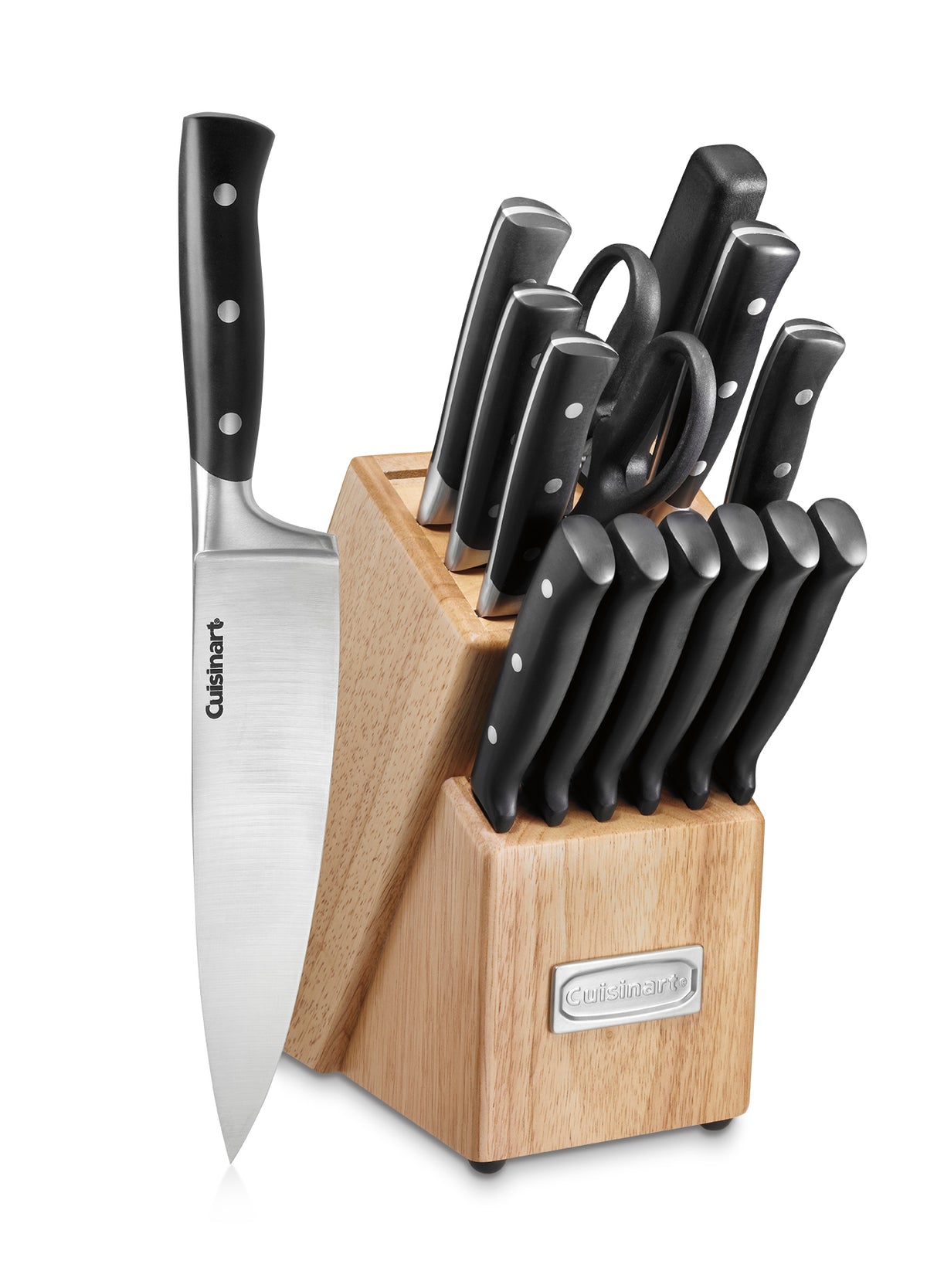 Cuisinart 15Pc Triple Rivet Knife Block Set