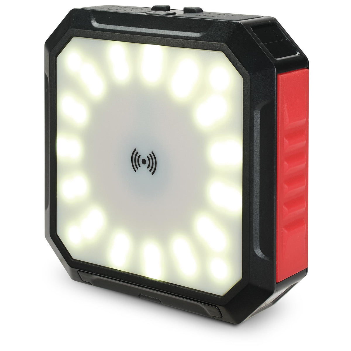 GPX Weather X Solar Powerbank w/LED Light & Wireless Charger