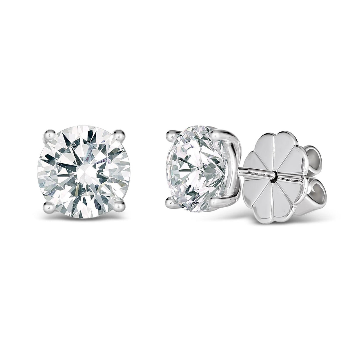 Anna Zuckerman Just Like Diamonds Only Better Studs Size 8 CT