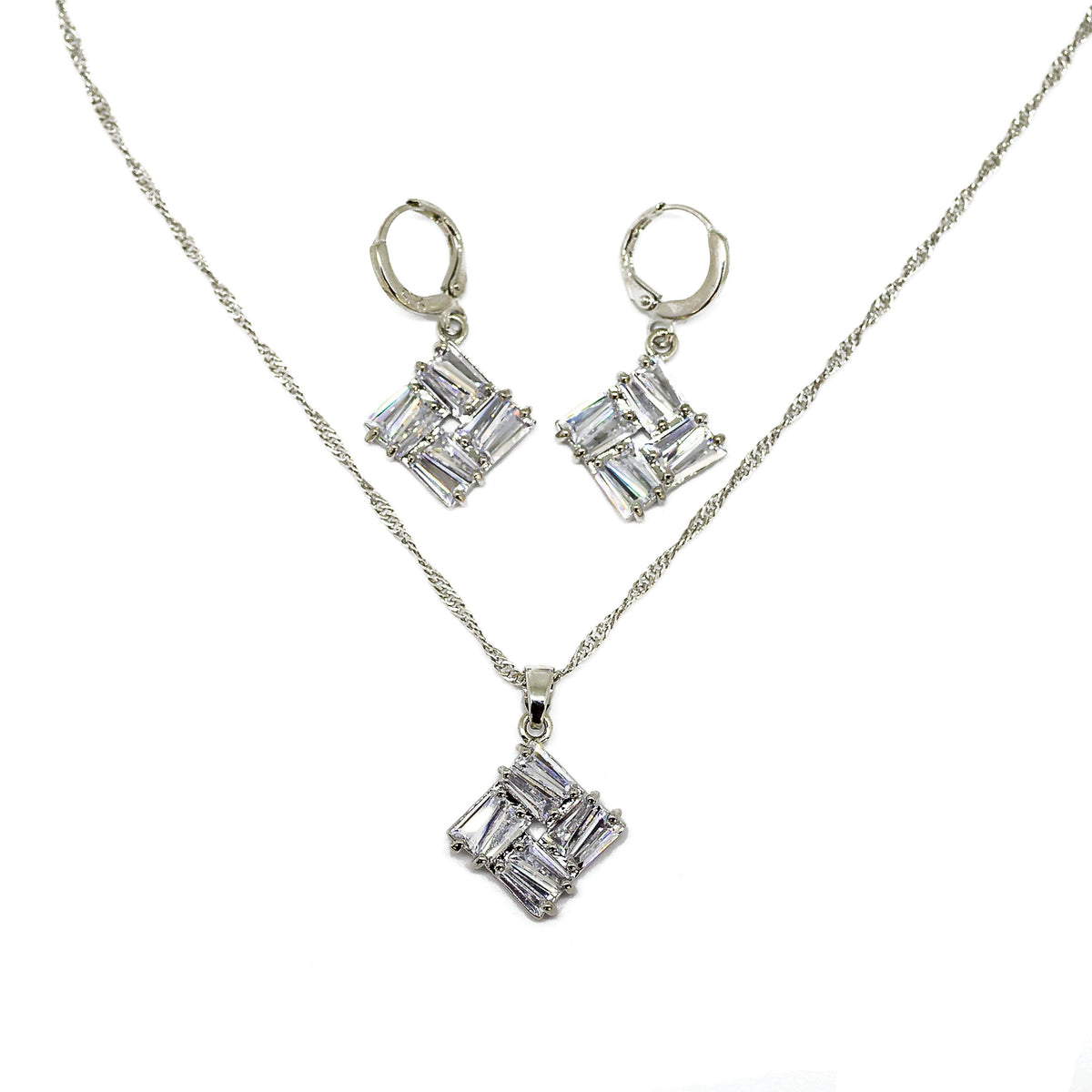 Completely Bella United Together Necklace and Earrings Set