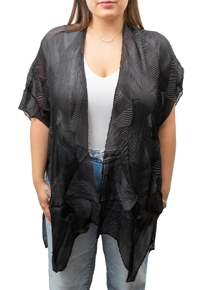 Jessica McClintock Pleated Kimono
