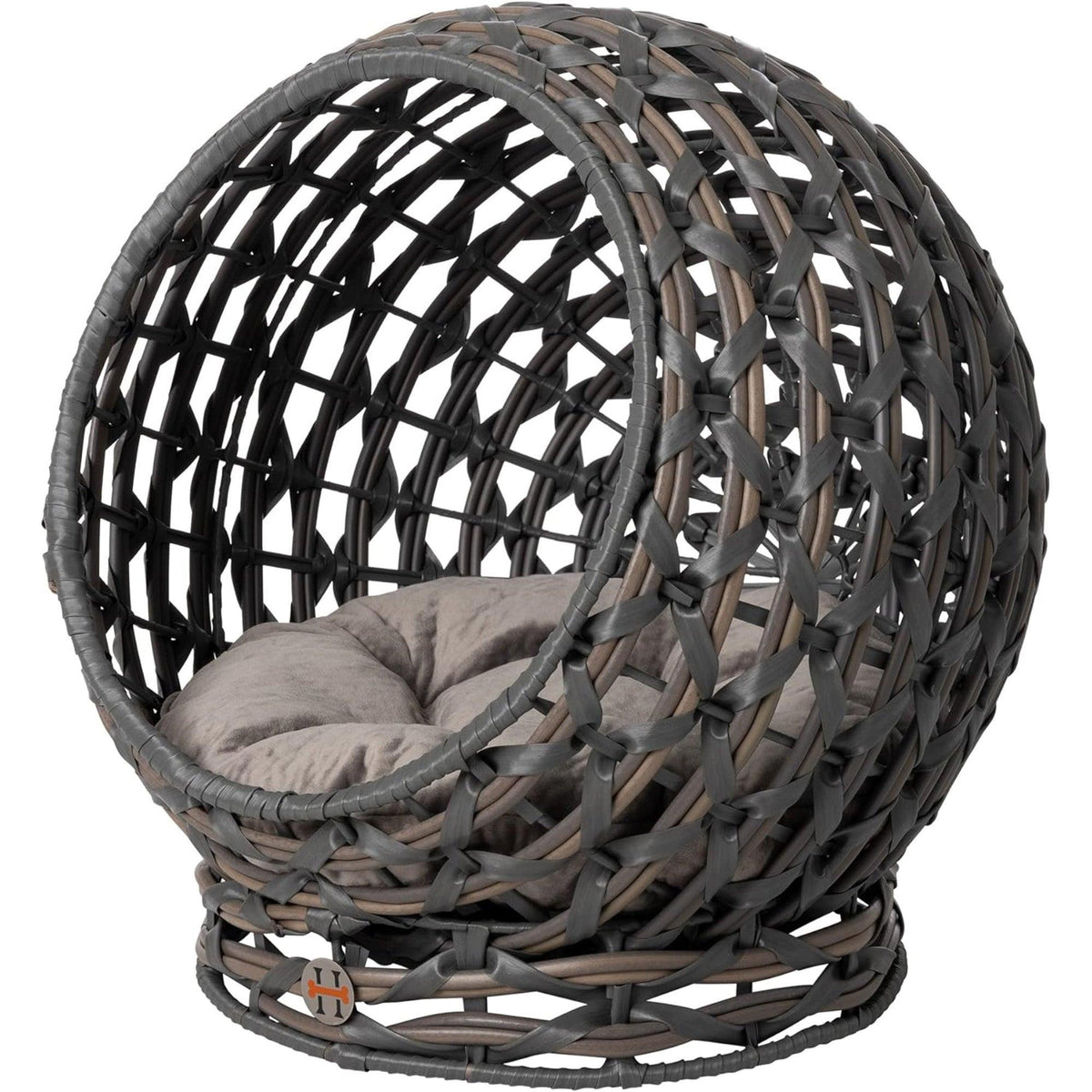 Huntley Hemisphere Rattan Pet Bed