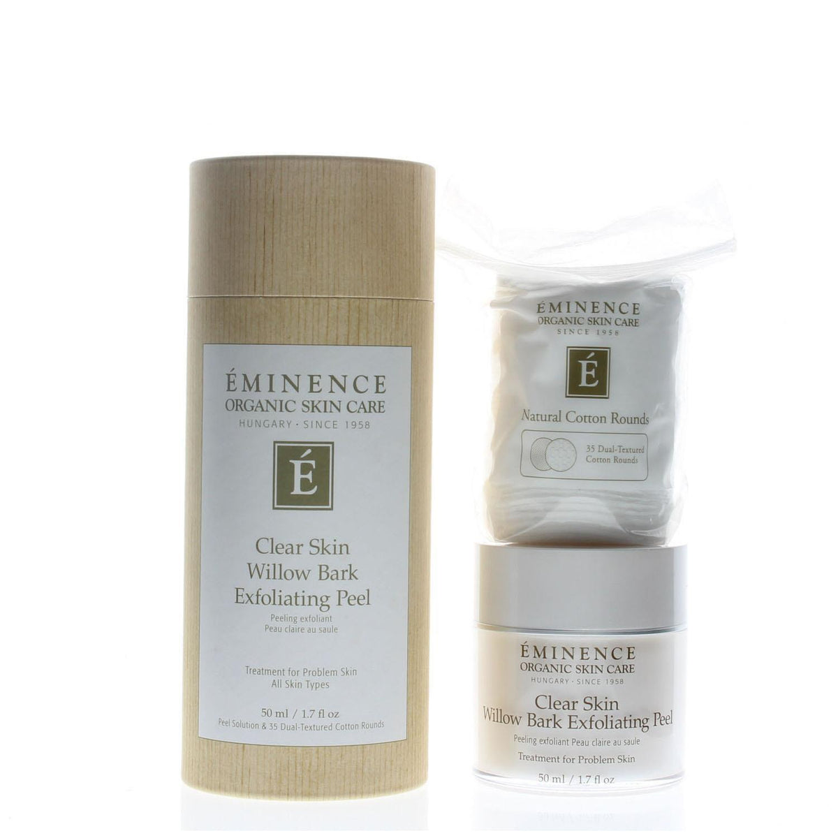 Eminence Clear Skin Willow Bark Exfoliating Peel Size 1.7oz