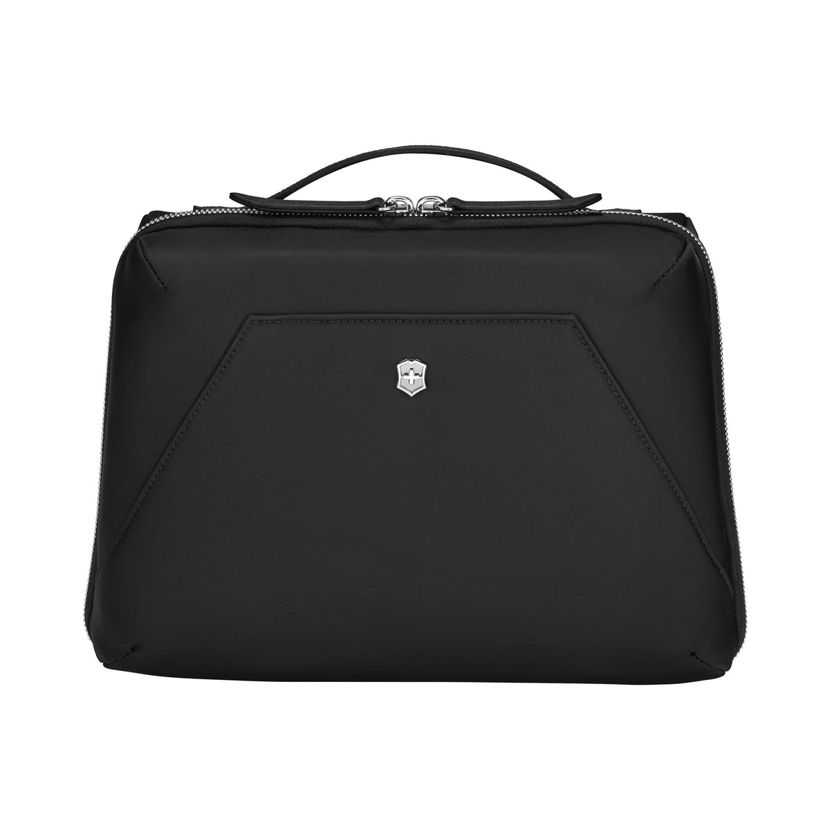 Victorinox Swiss Army Victoria Signature, Beauty Case, Haning Toiletry Bag with Detachable Pouch, Black