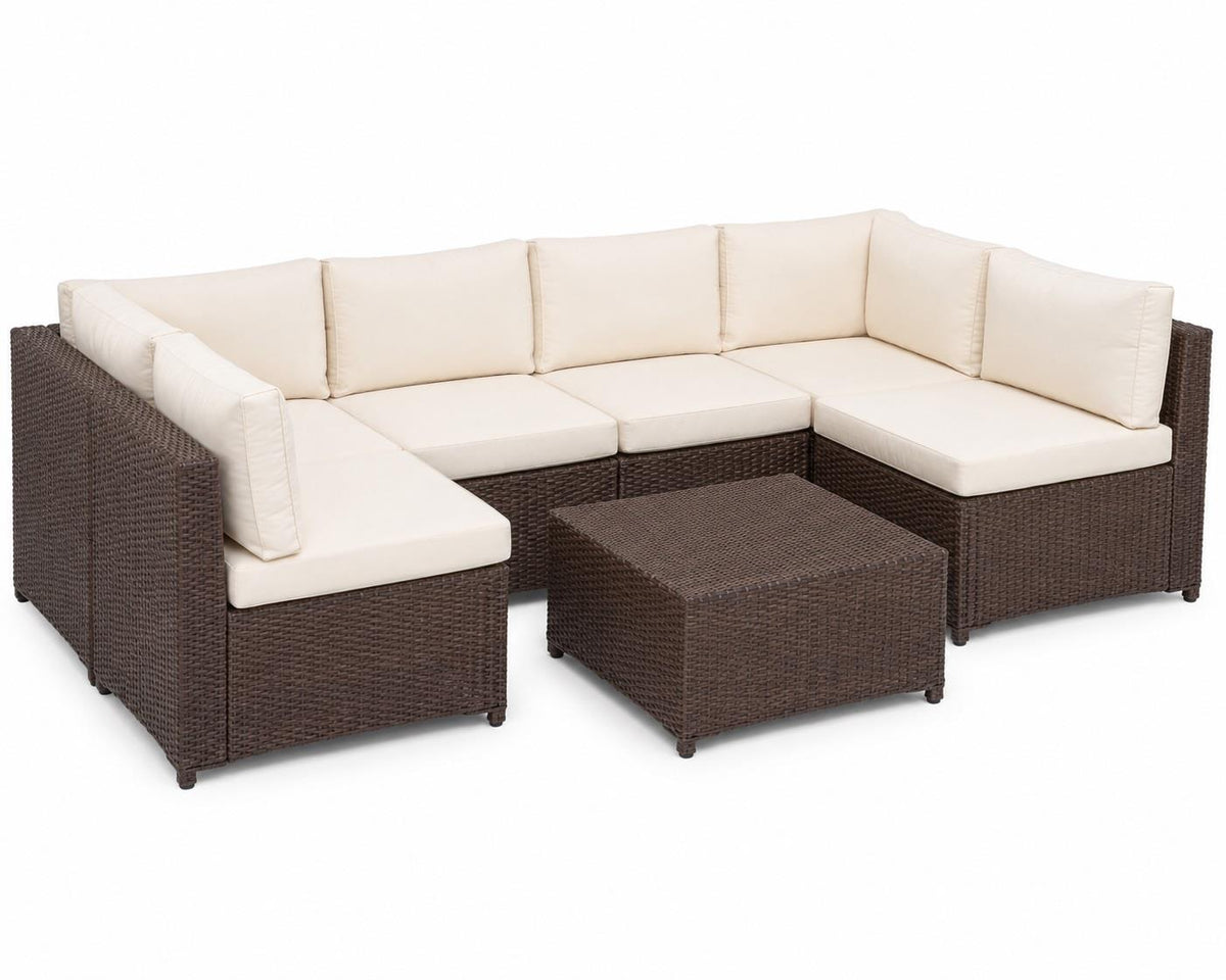 Studio Shine - Sectional Sofa w/Coffee Table