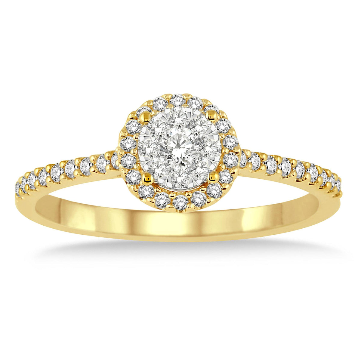 Jilco Inc Diamond Cluster Ring 6