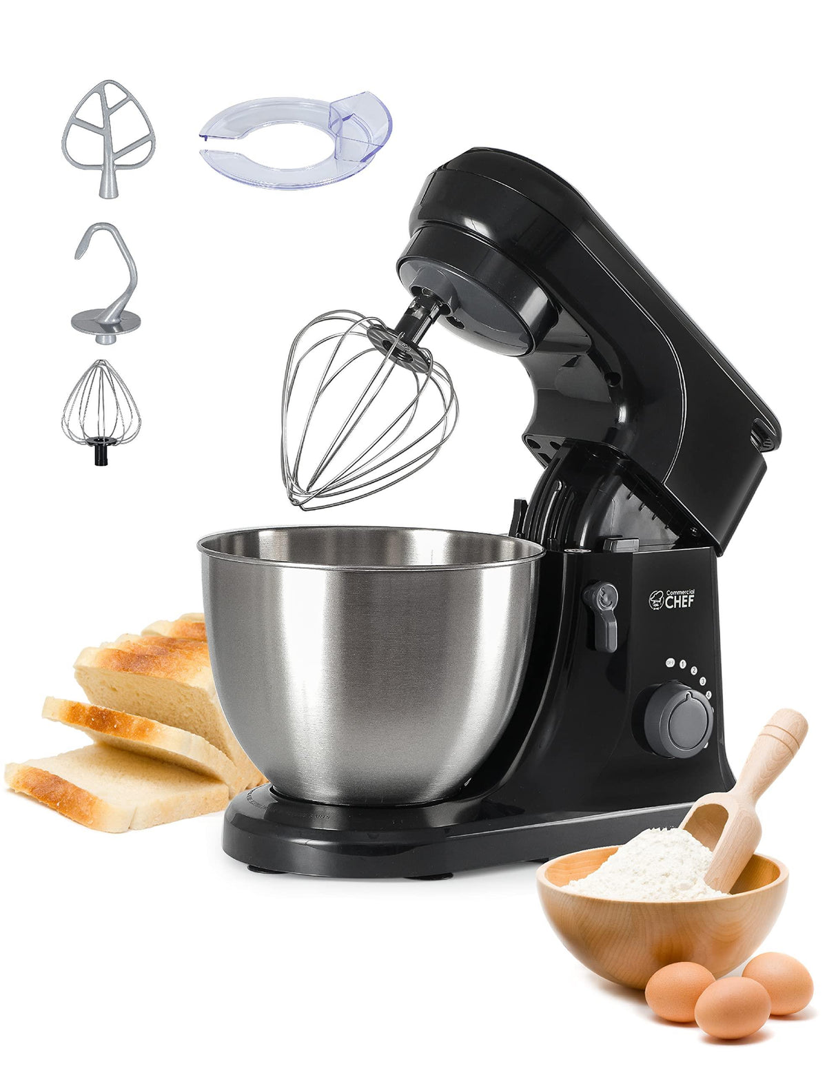 Commercial Chef 7-Speed Stand Mixer