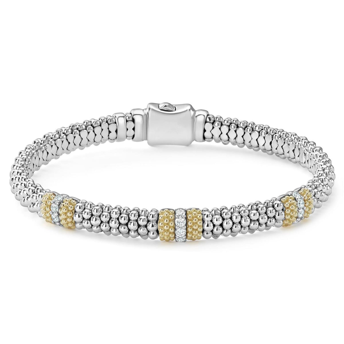 Lagos Diamond CAVAIR Bracelet Size Medium