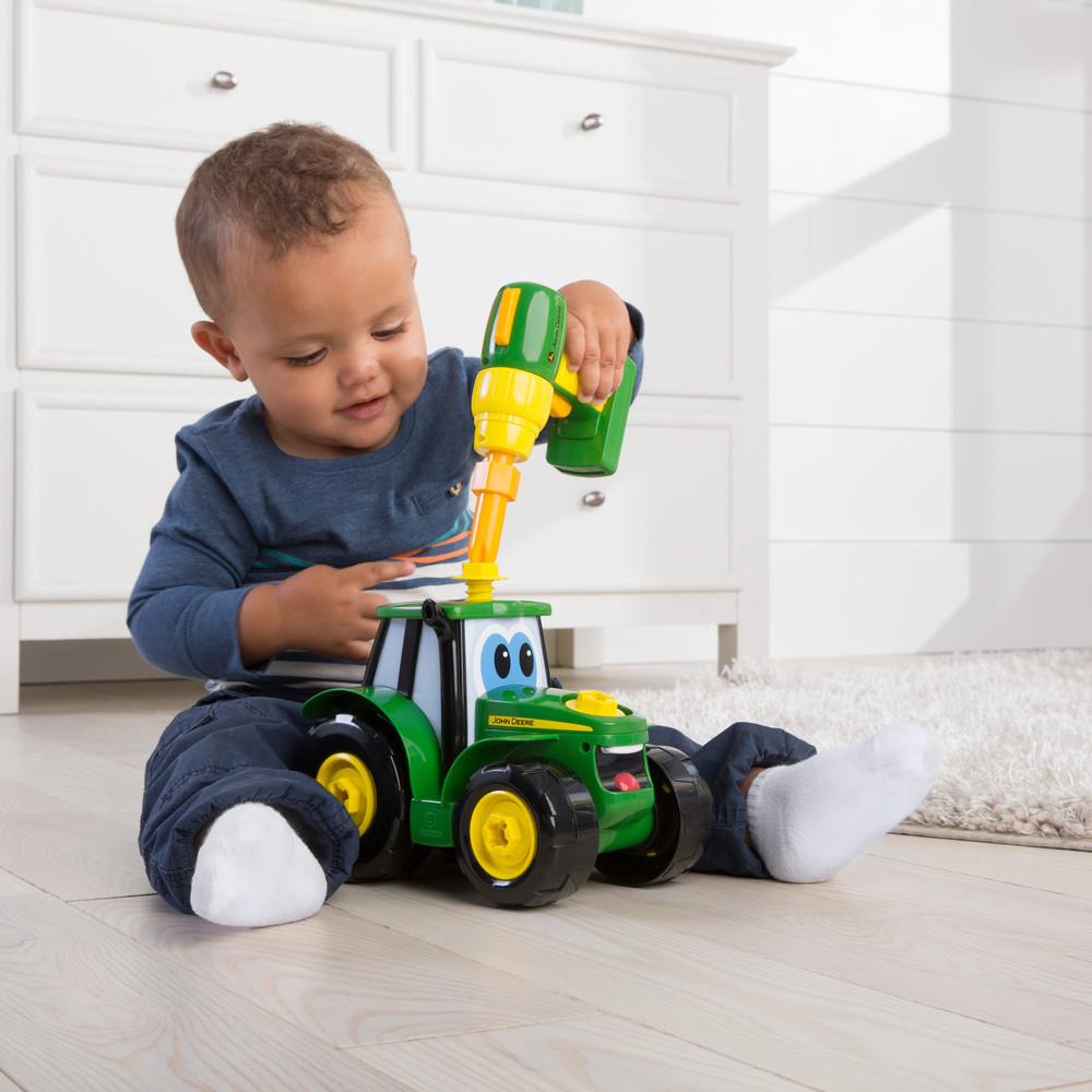 Tomy John Deere Build-a-Johnny Tractor