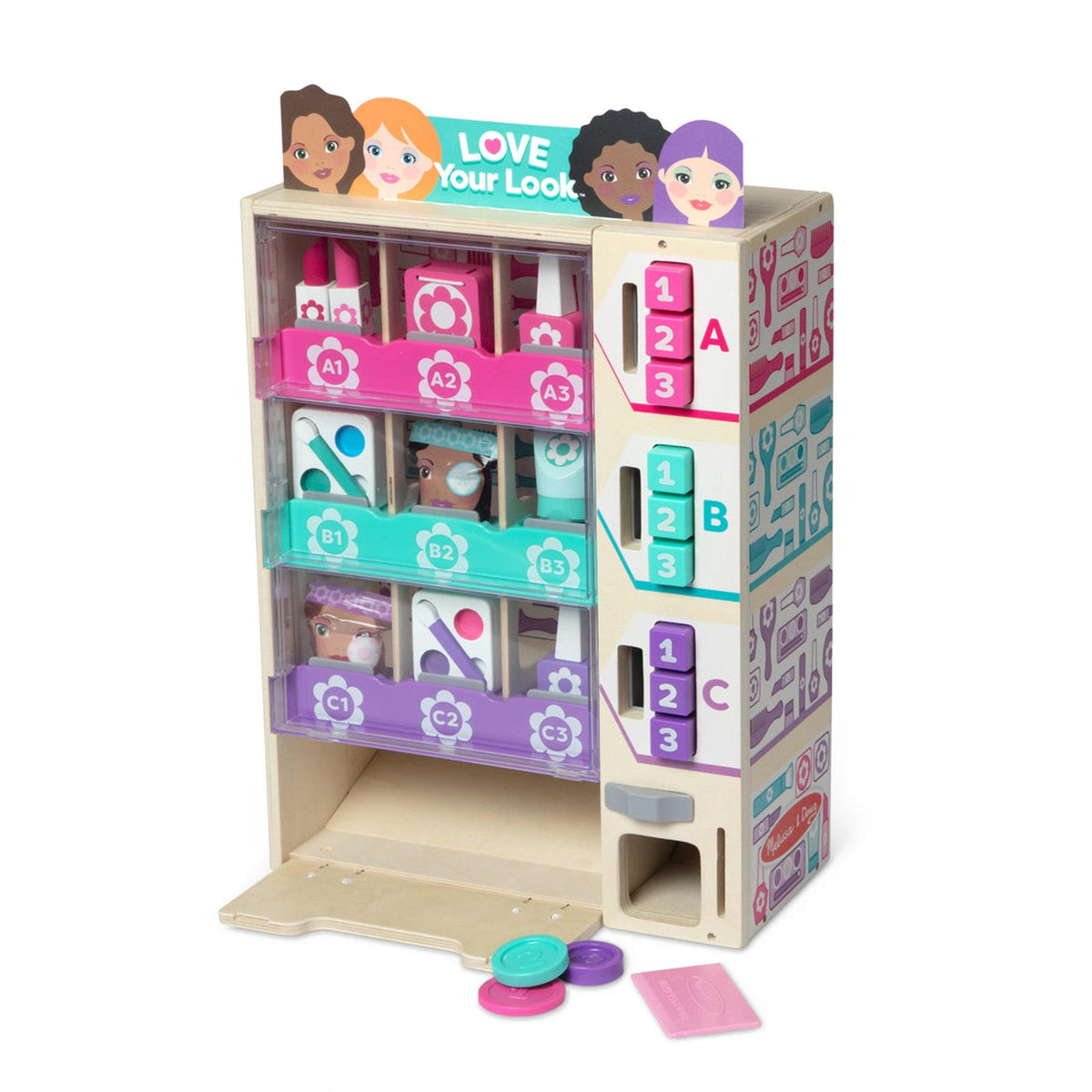 Melissa & Doug Sort Stock Select Beauty Kiosk Play Set Ages 3+ Years