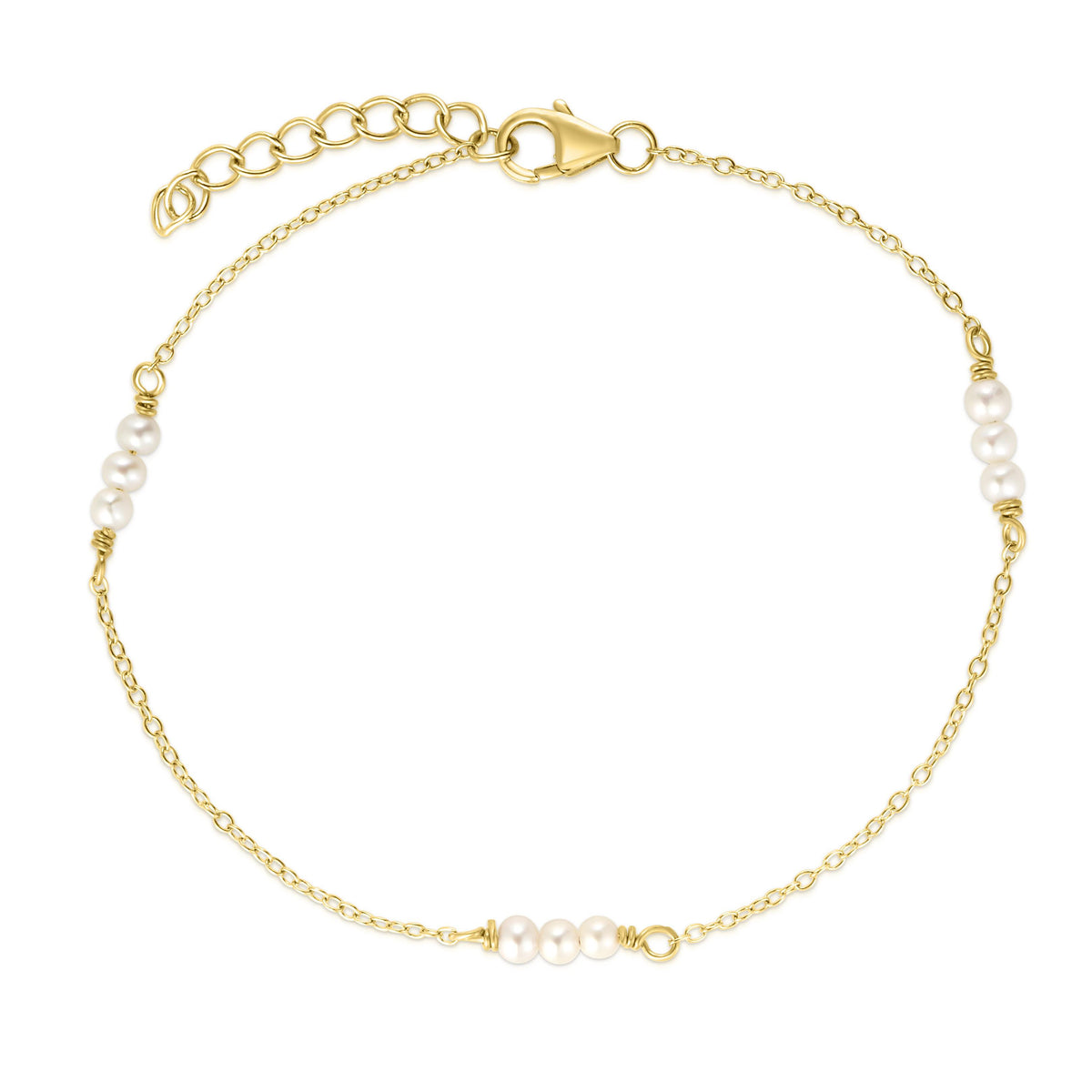 Jilco Inc Pearl Station Bracelet