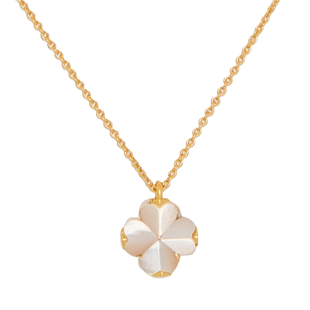 kate spade new york Spade Flower Pendant - Mother Of Pearl
