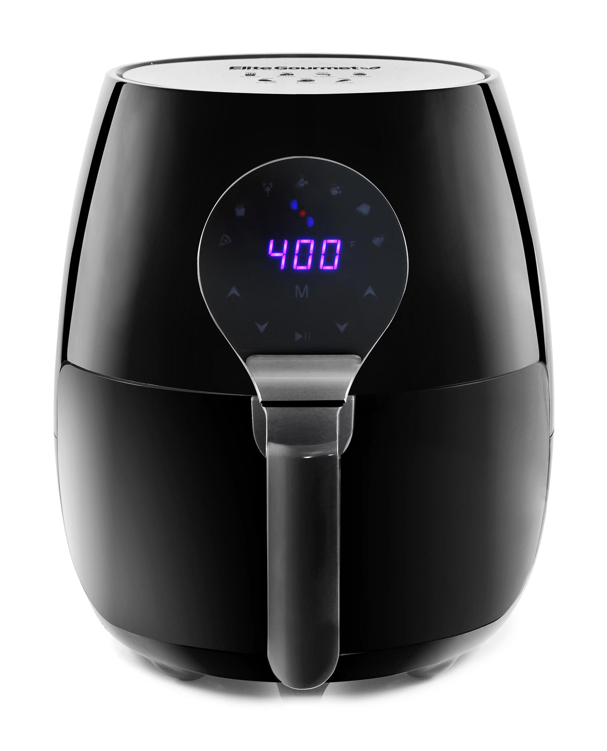 Elite Gourmet 5.2qt Oil-Free Digital Air Fryer Black