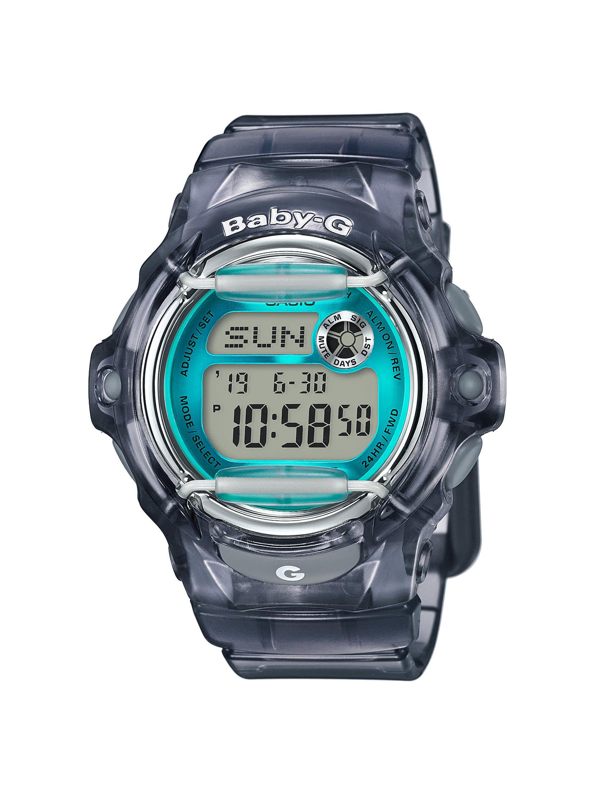G-Shock Women's Baby-G Watch - Grey Resin