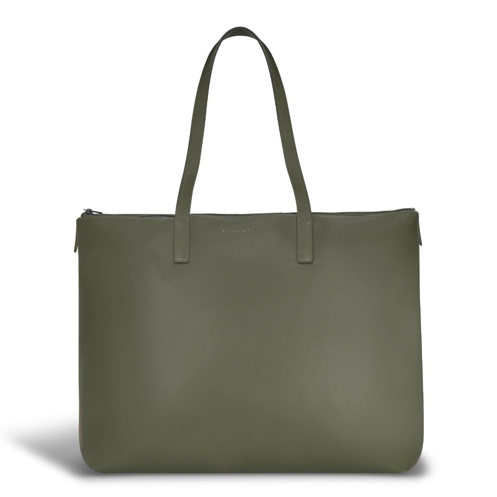 Champs Luggage Onyx Leather Business Tote Size 19"x13.5"