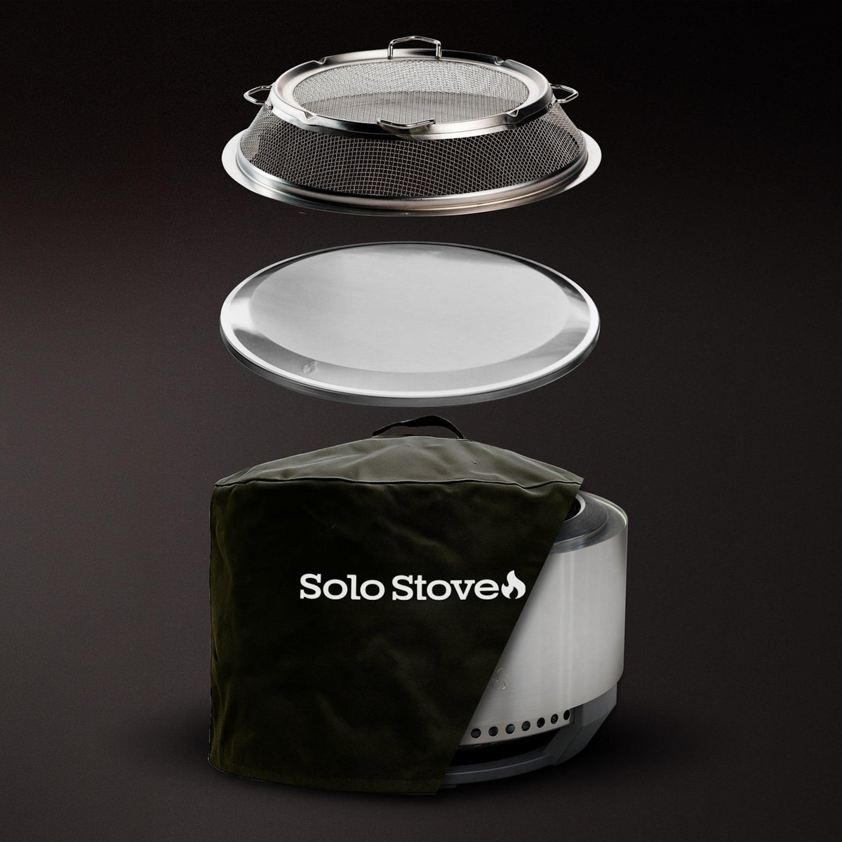 Solo Brands Summit 27" Fire Pit Backyard Bundle