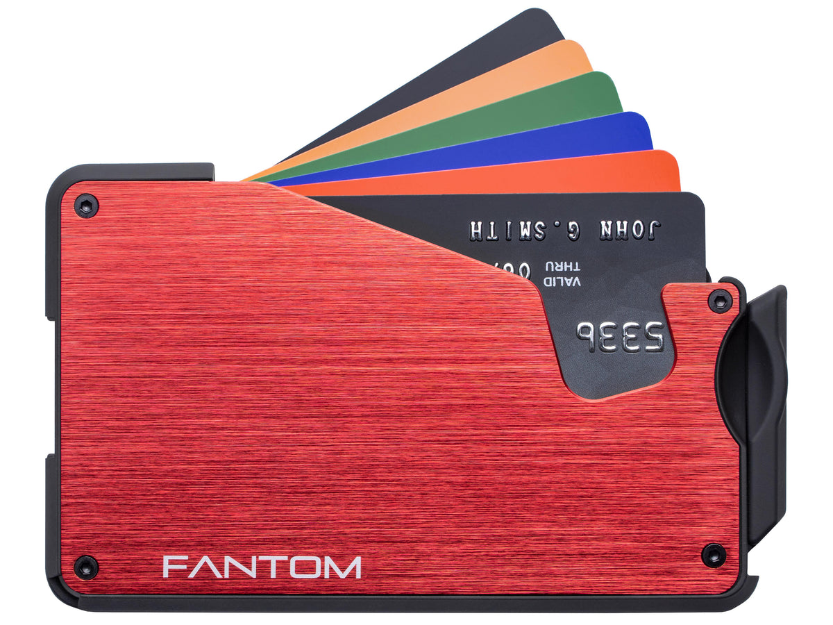 Fantom S Wallet, Slim, Red