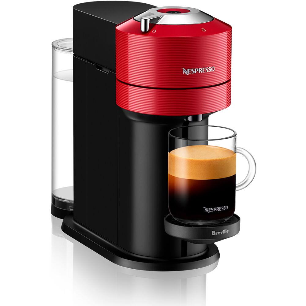 Breville Vertuo Next Coffee and Espresso Maker in Red