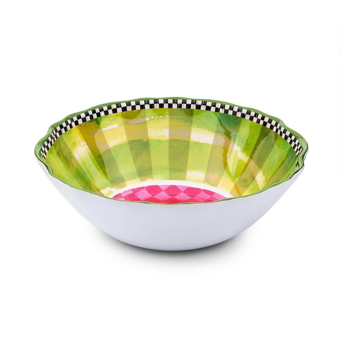MacKenzie-Childs Jamboree Melamine Serving Bowl