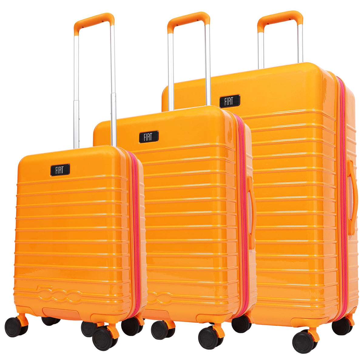 FUL Luggage Fiat Hardside Luggage Set Size 3 Pieces