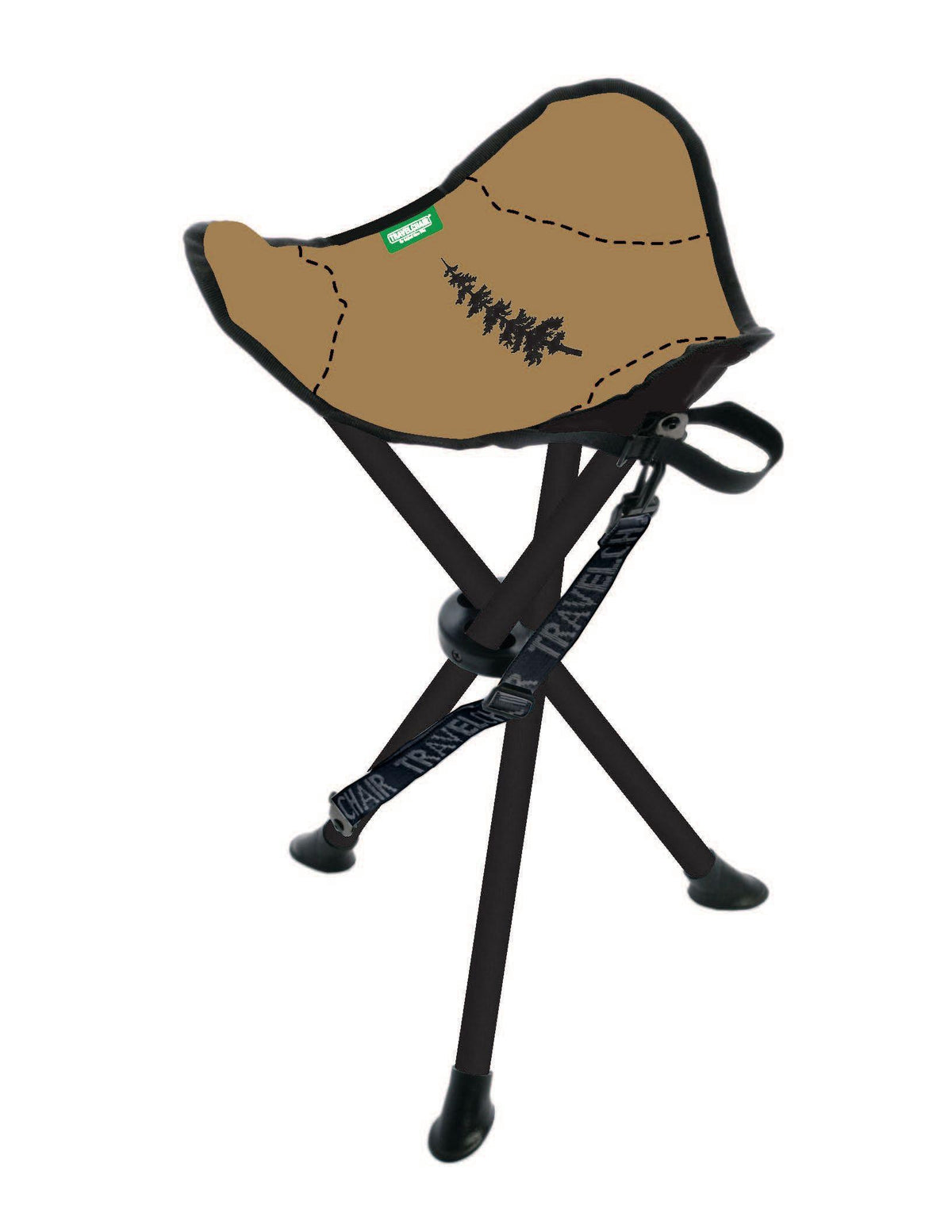 TravelChair Slacker w/ Recycled Fabric Brown