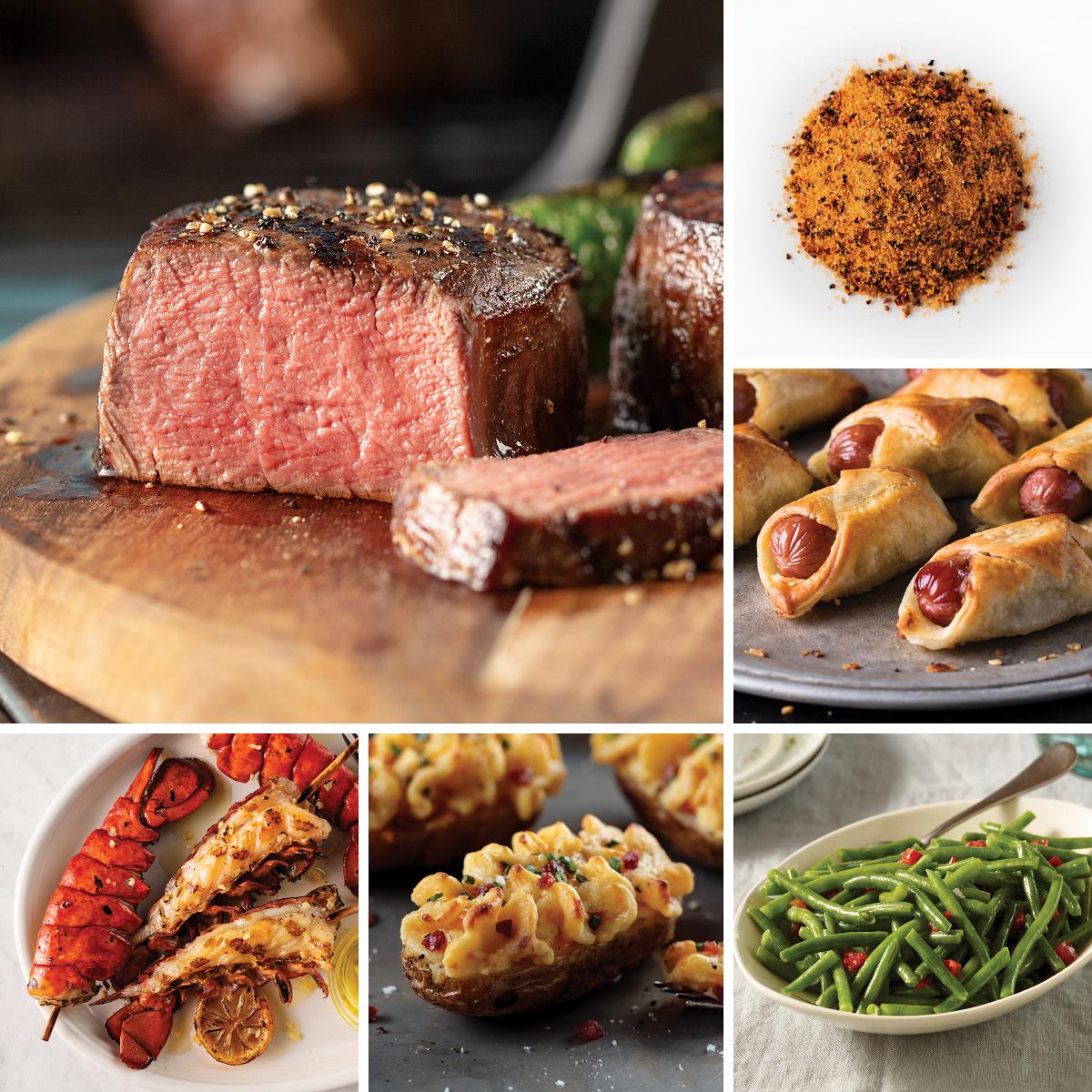 Omaha Steaks Butcher Cut Filet & Lobster Meal