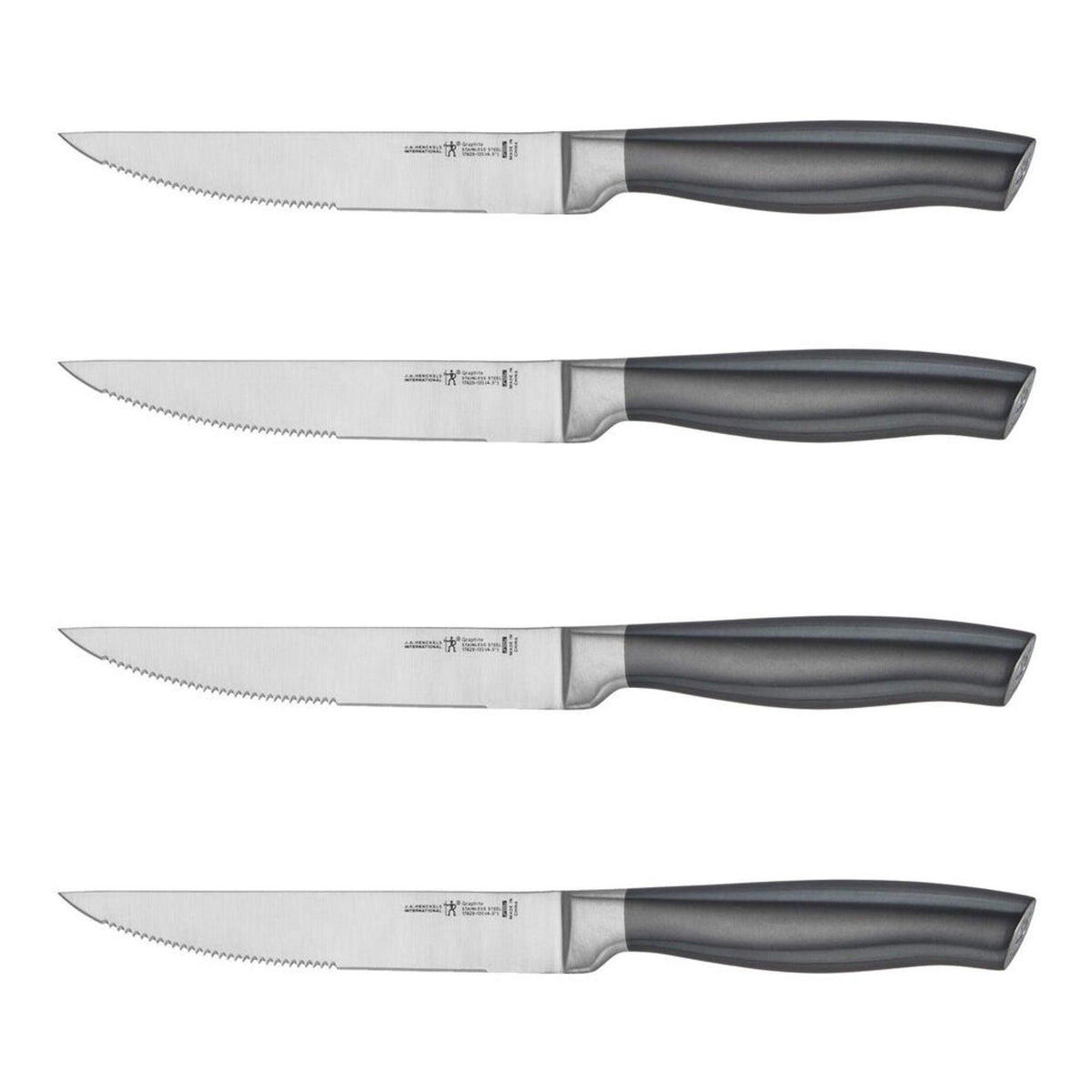 Henckels Graphite 4pc Steak Knife Set