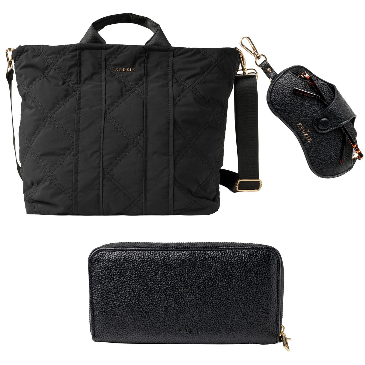 Kedzie Cloud 9 Tote and Clutch Package