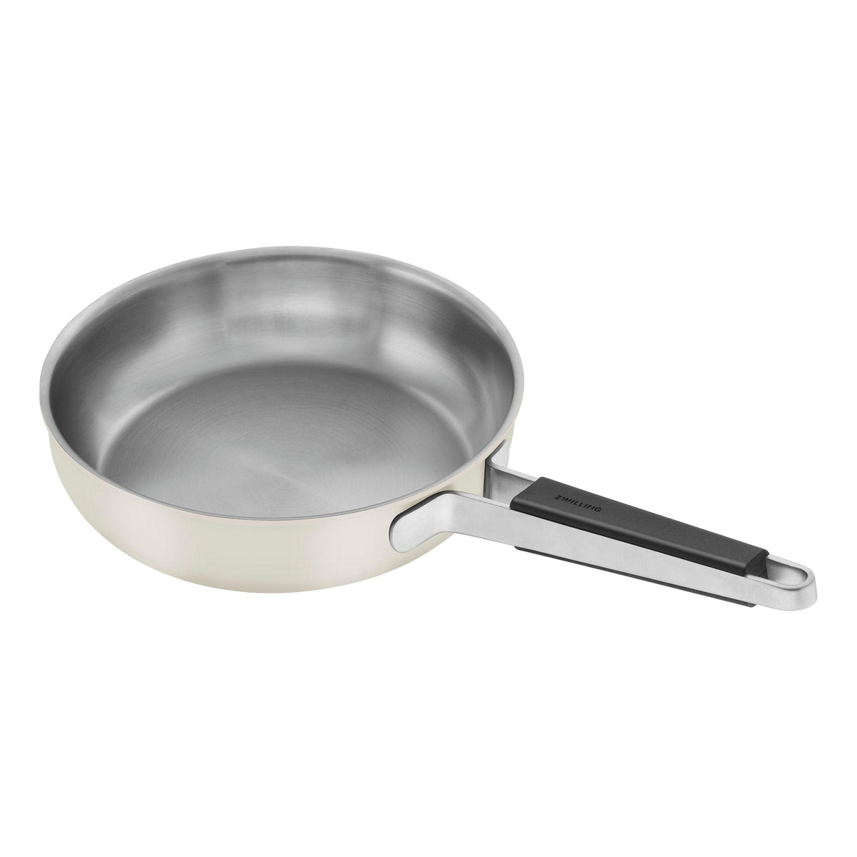 Zwilling Pure 9.5" Stainless Steel Fry Pan Ivory White